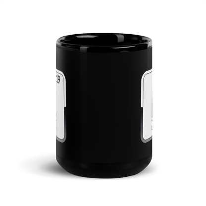 The K Element Black Glossy Mug KimUnity Soulutions 